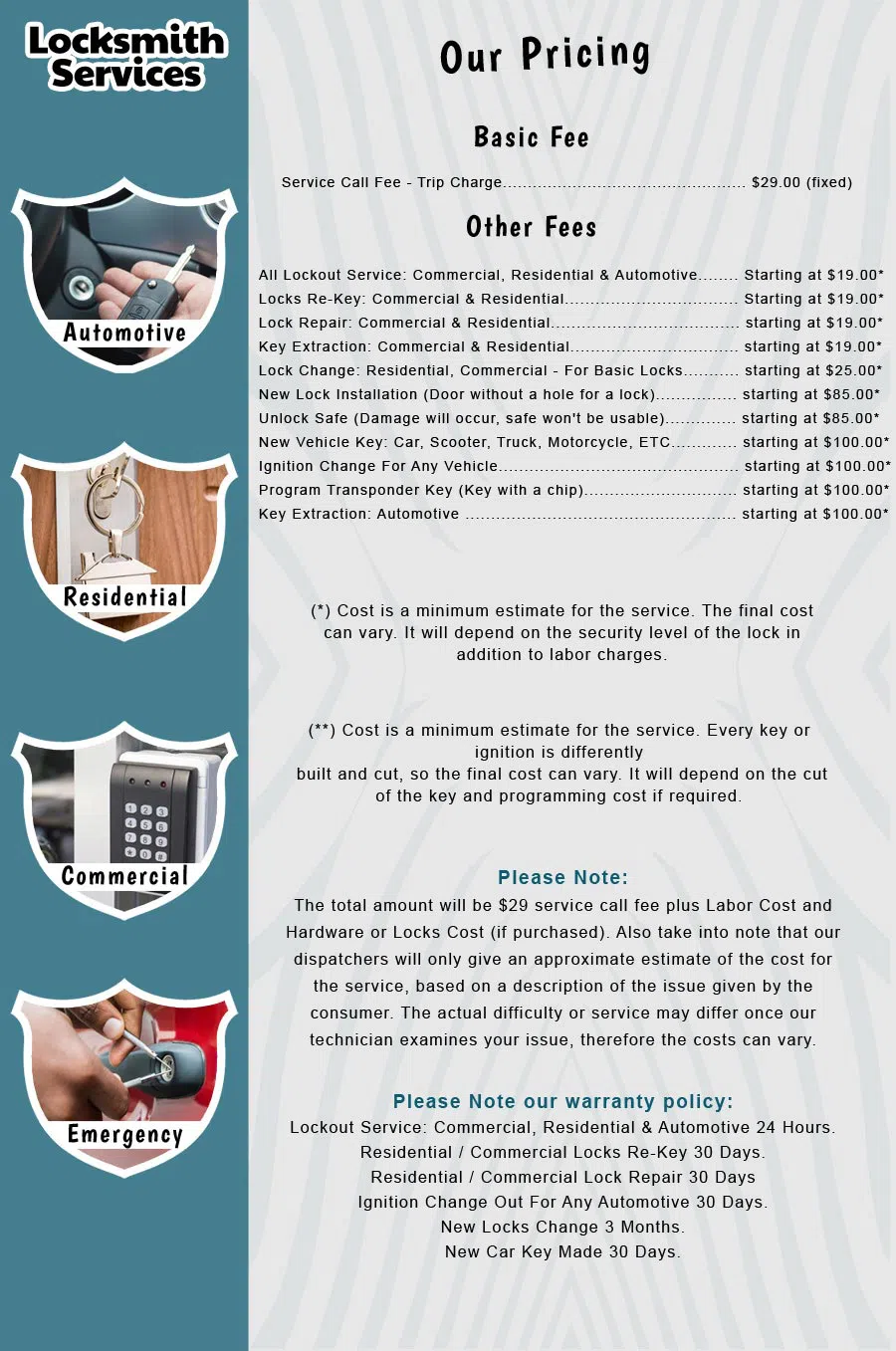 Curtis Bay Locksmith Curtis Bay, MD 410-919-9409